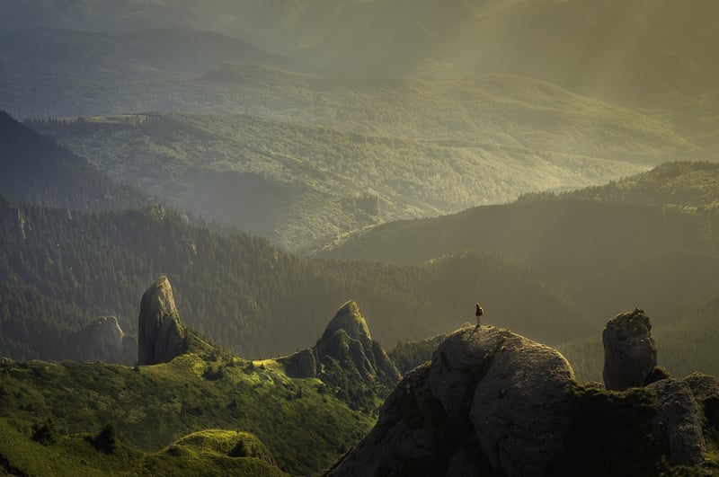 Futuristic hike